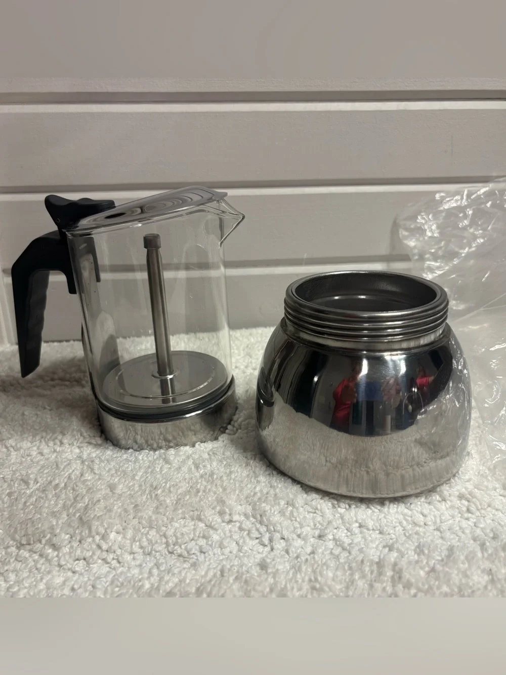 NEW 9 Cup Moka Pot Stovetop Espresso Maker Stainless Steel 15oz Coffee Gator